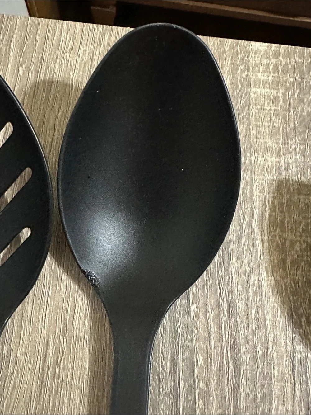 Lot of 3 Calphalon Nylon Turner Spatula & Slotted Spoon & Solid Spoon